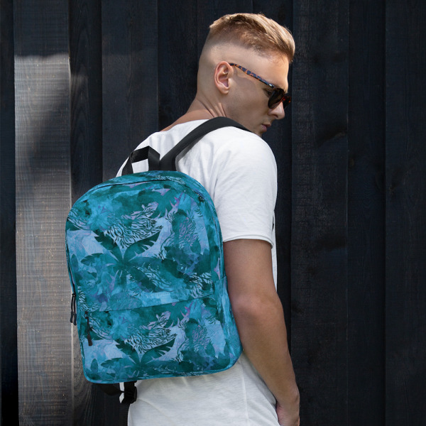 caribbean camo backpack