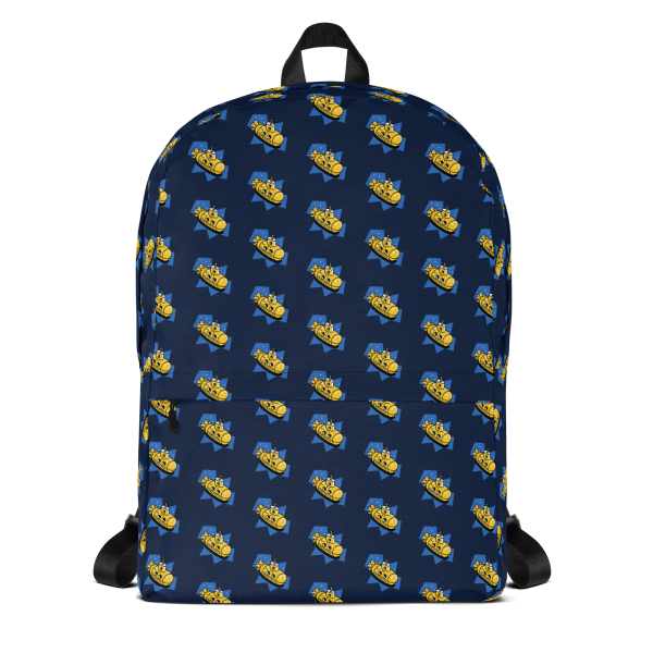 swimtime submarine navy backpack