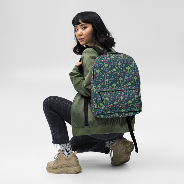 coral reefer green backpack