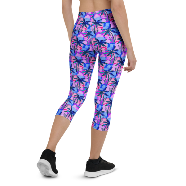 carib rhythm capri leggings