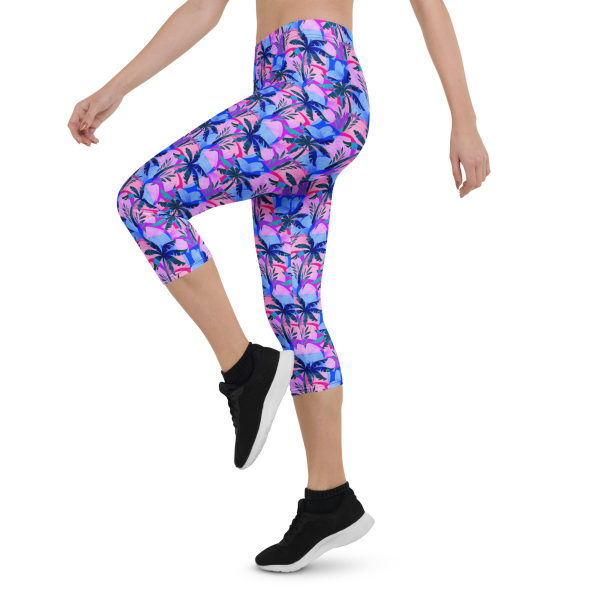 carib rhythm capri leggings
