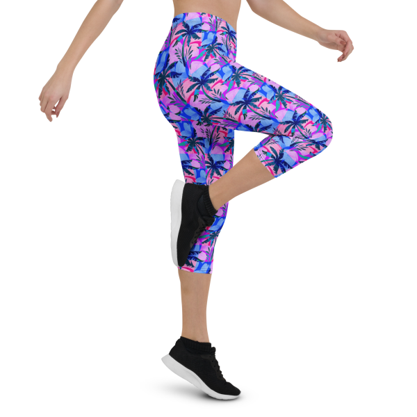 carib rhythm capri leggings