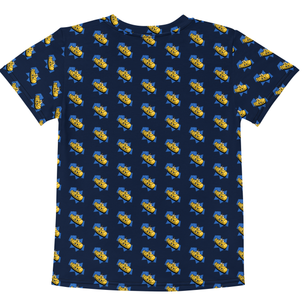 swimtime submarine navy kids t shirt