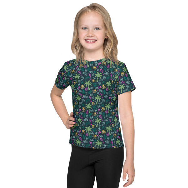 coral reefer green kids t shirt
