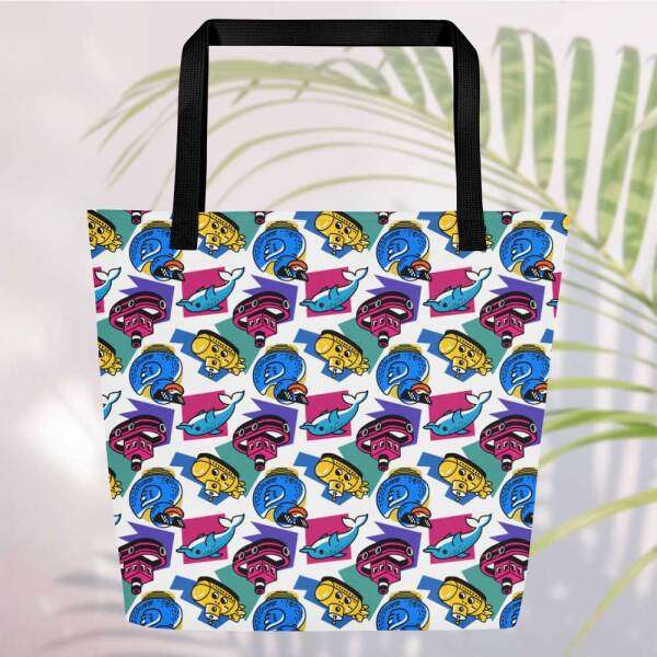 swimtime large tote bag