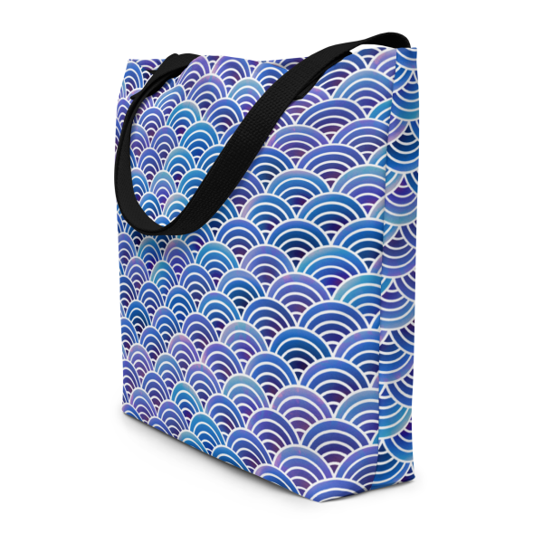 seychelles seafarer large tote bag