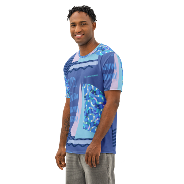 sail on mariner men’s cotton t shirt