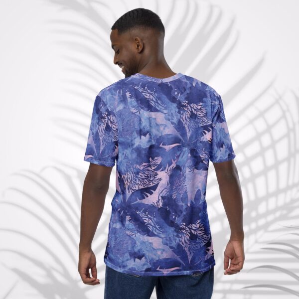 mustique palm men's t shirt