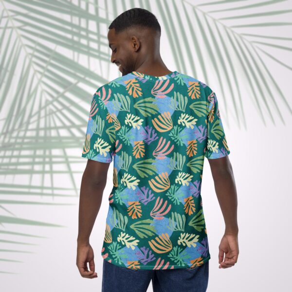 emerald palm men's t shirt