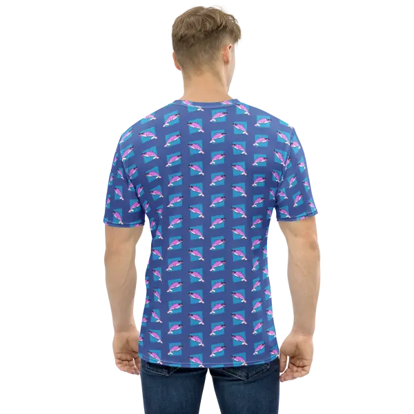 swimtime dolphin mariner men's t shirt