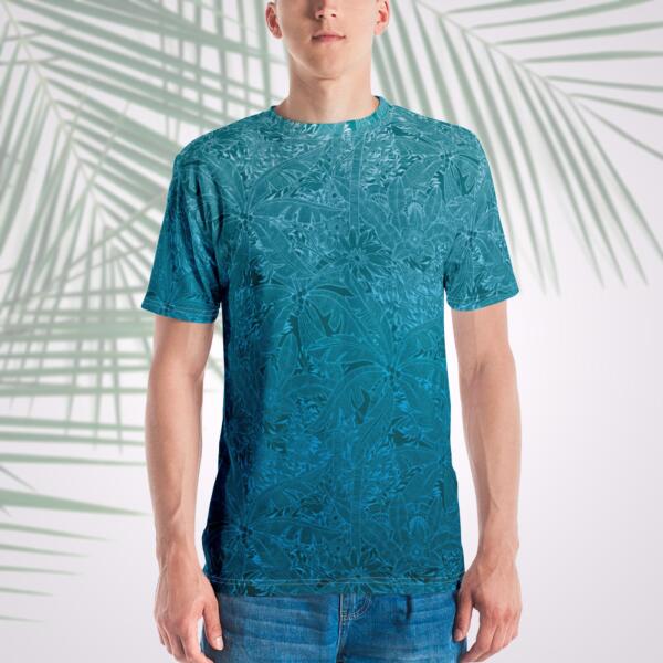 tropical shore men's t shirt