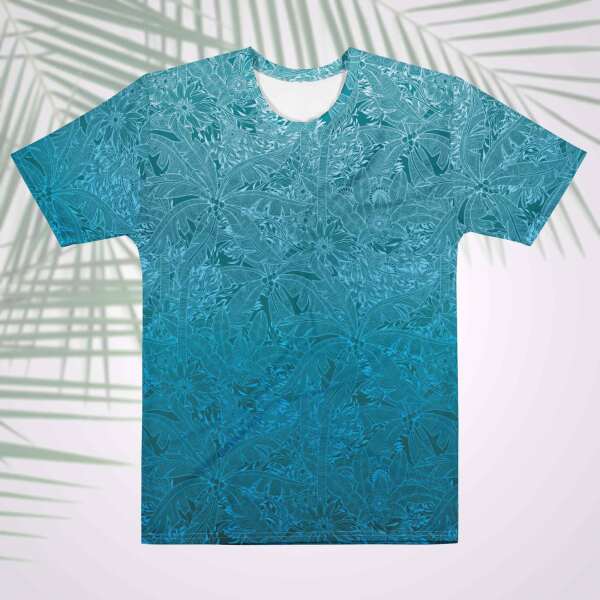 tropical shore men's t shirt