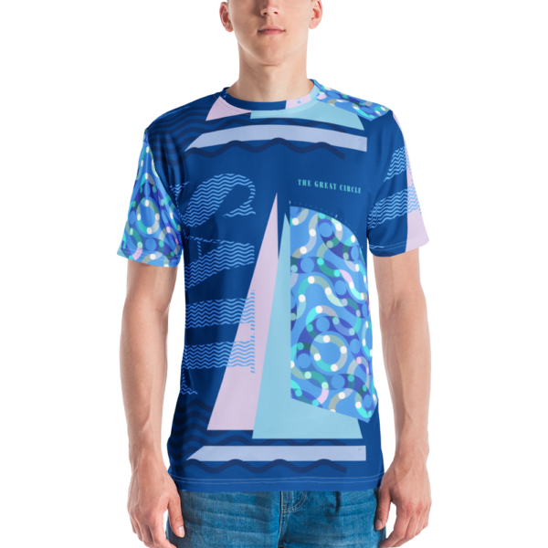 sail on men's t shirt