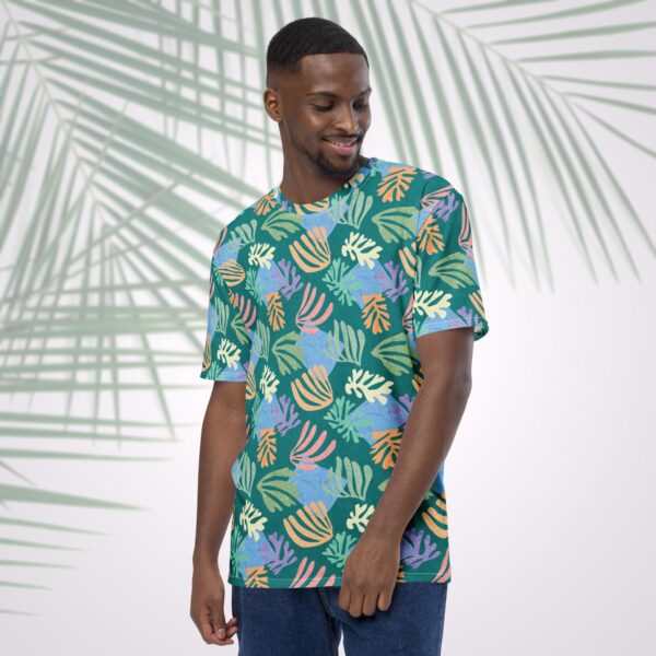 emerald palm men's t shirt