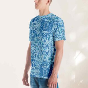 bohemian palm men's t shirt