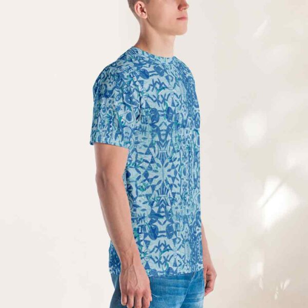 bohemian palm men's t shirt