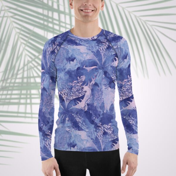 mustique palm men’s long sleeve