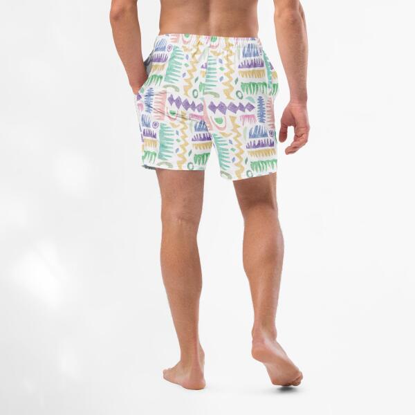 bimini palm men's swim trunks