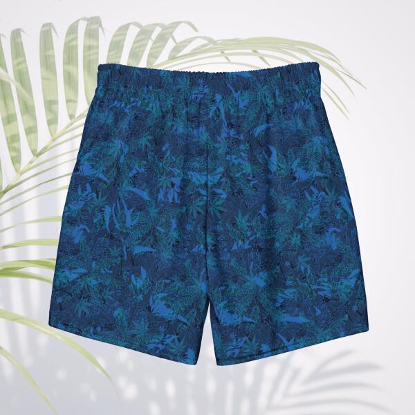 Oasis Palm Men's Swim Trunks