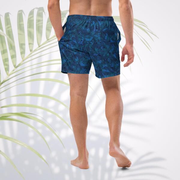 indigo oasis men's swim trunks