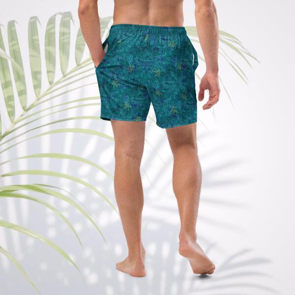 emerald lagoon men's swim trunks