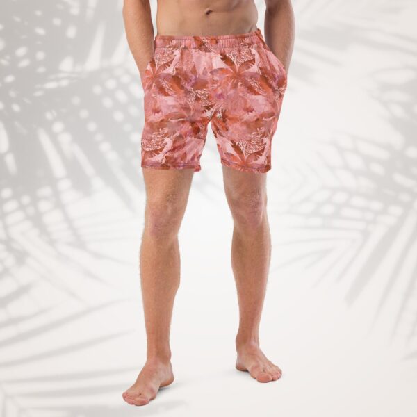 Caribbean Camo Mens’s Swim Trunks