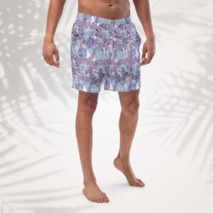 bequia palm men's swim trunks