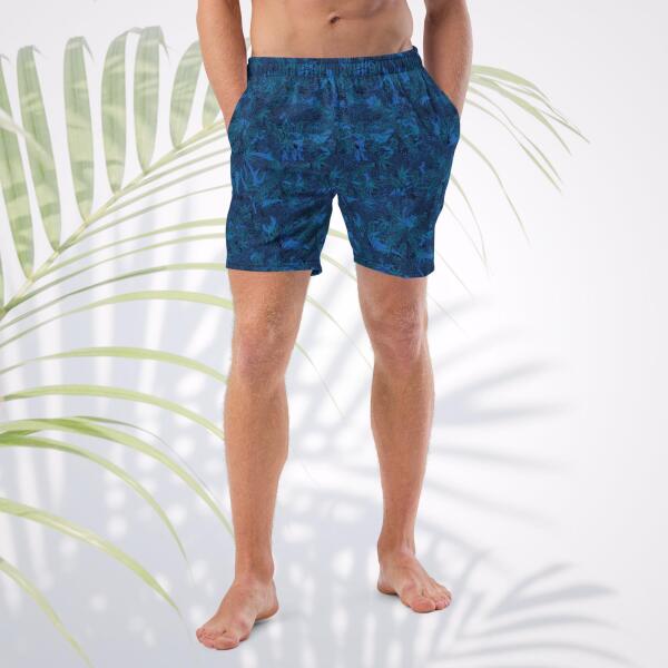 indigo oasis men's swim trunks