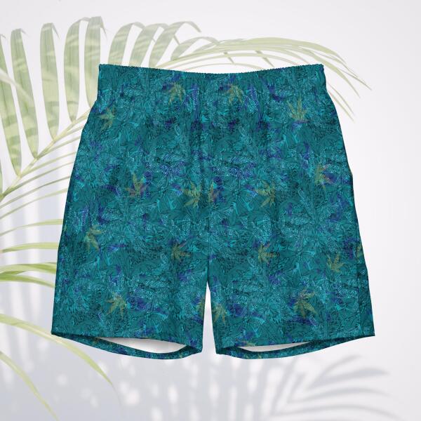 emerald lagoon men's swim trunks