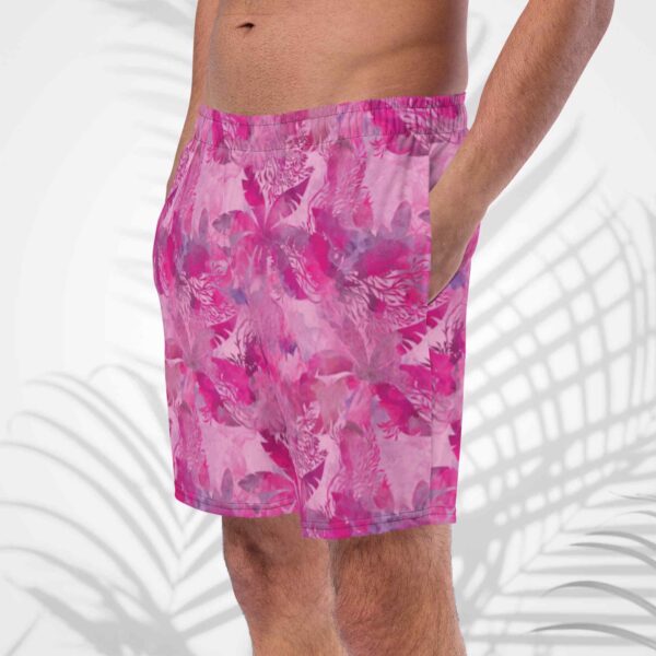 martinique palm men's swim trunks
