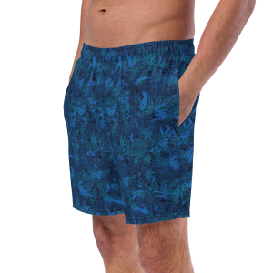 oasis palm men's swim trunks