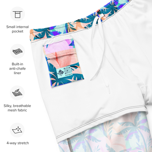 carib rhythm men’s swim trunks