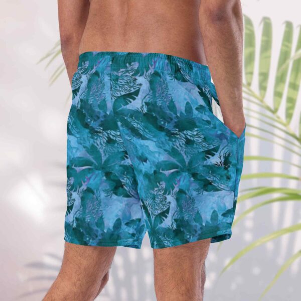 mayreau palm men's swim trunks