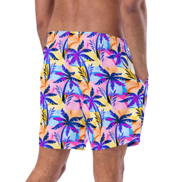 carib rhythm reggae men’s swim trunks