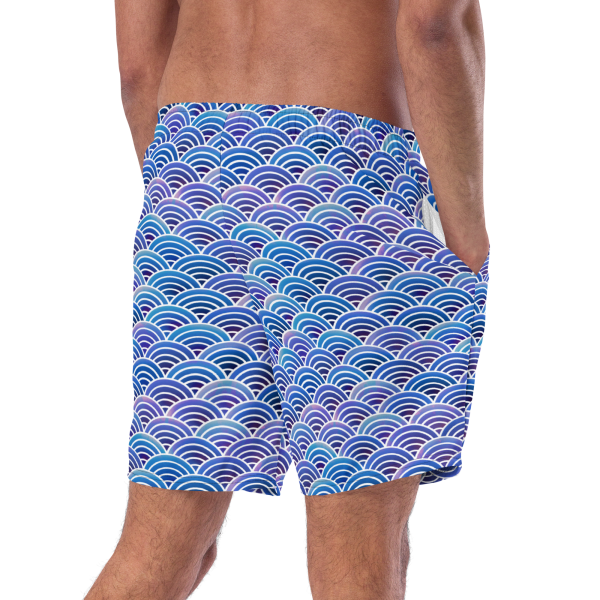 seychelles seafarer men’s swim trunks