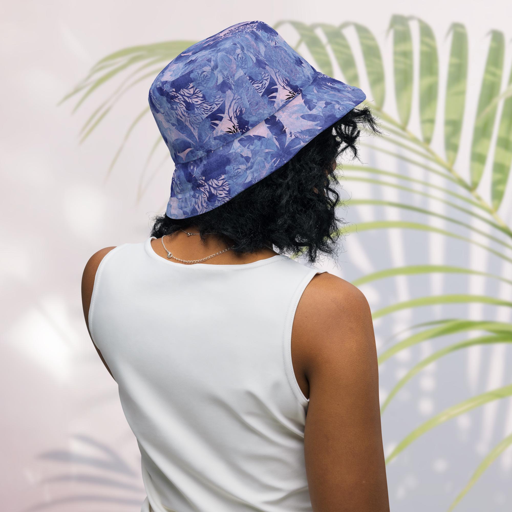 Mustique Palm reversible hat