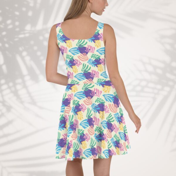 riviera palm skater dress