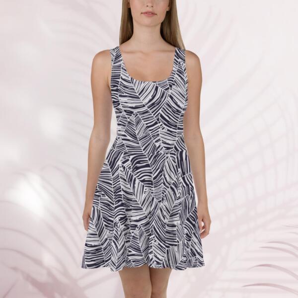 tapuamu beach skater dress