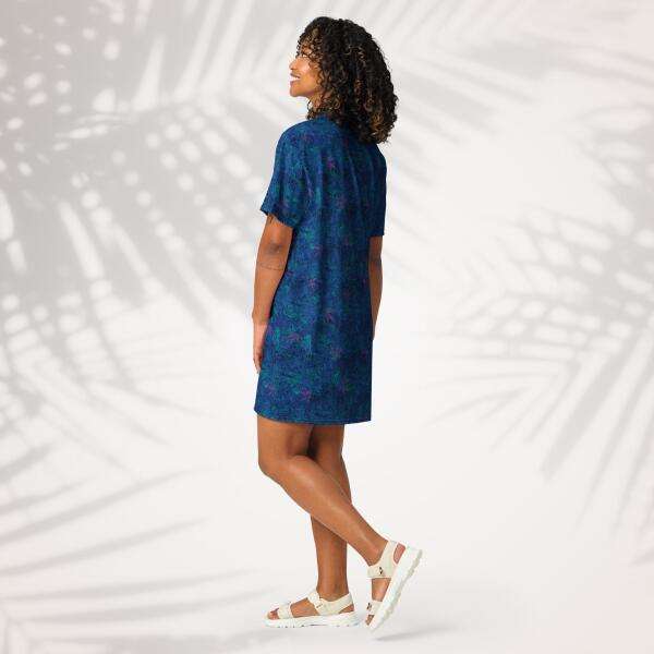 sapphire mirage t shirt dress