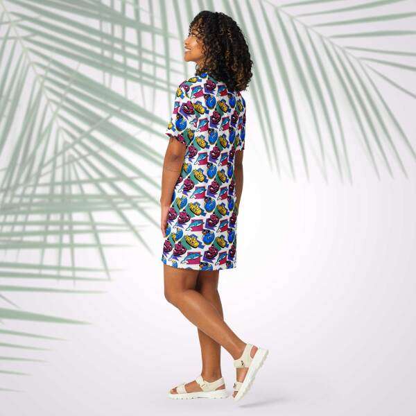 swimtime t shirt dress