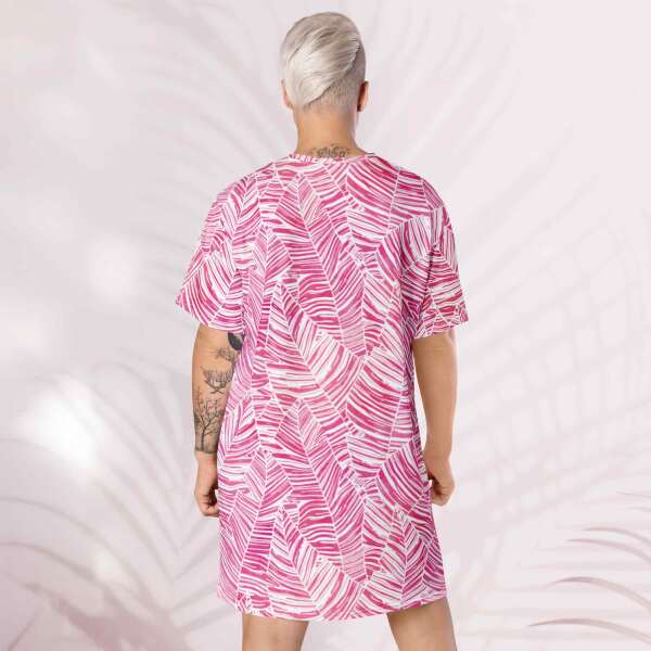 ruutia beach t shirt dress