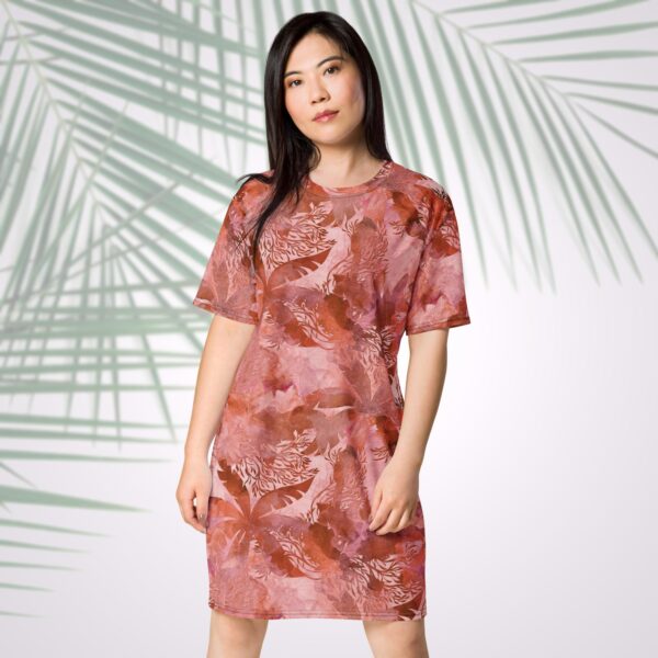 Montserrat Palm T-shirt dress