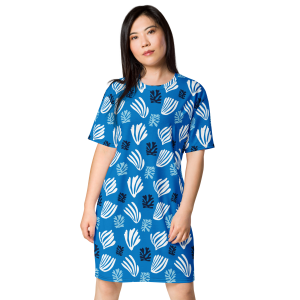 sorrento palm t shirt dress