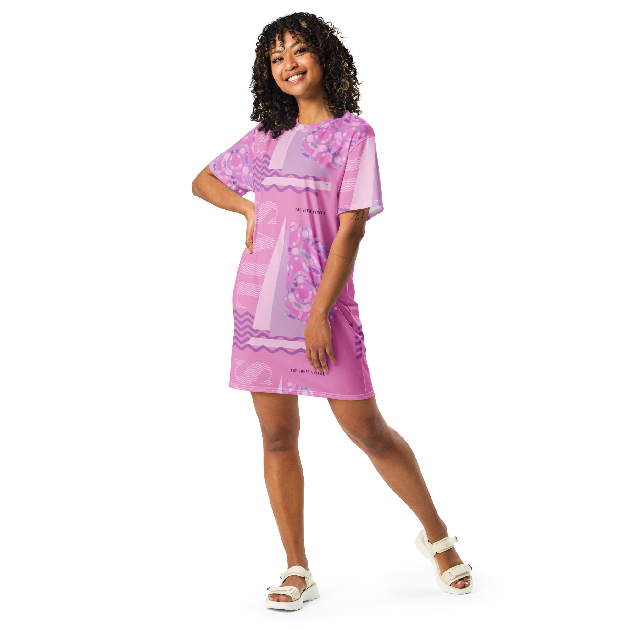 sail on twilight t shirt dress
