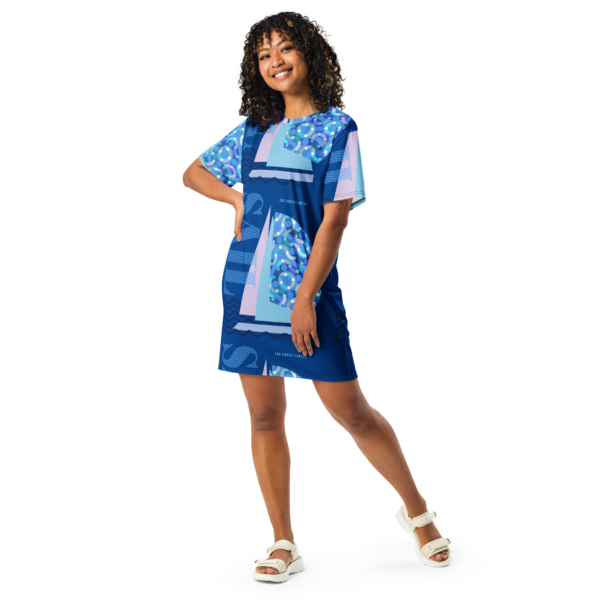 sail on t shirt dress