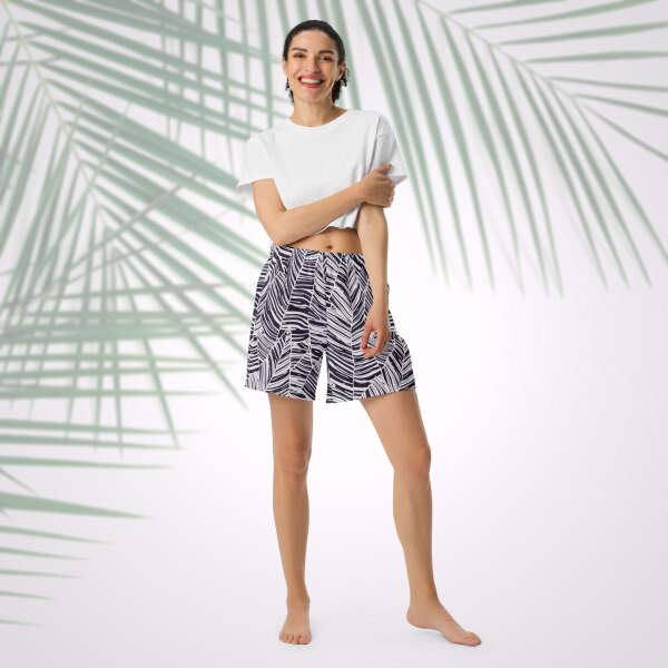 tapuamu beach unisex long athletic shorts