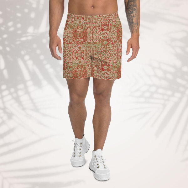 Gypsy Palm unisex long athletic shorts