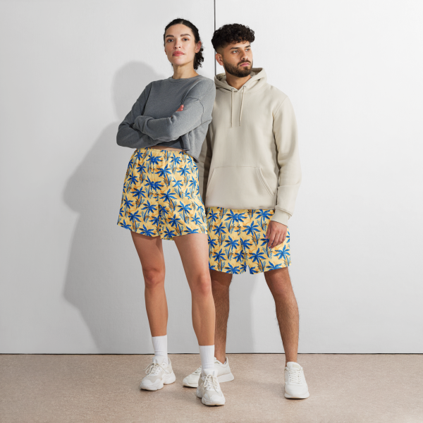 carib rhythm merengue unisex long athletic shorts