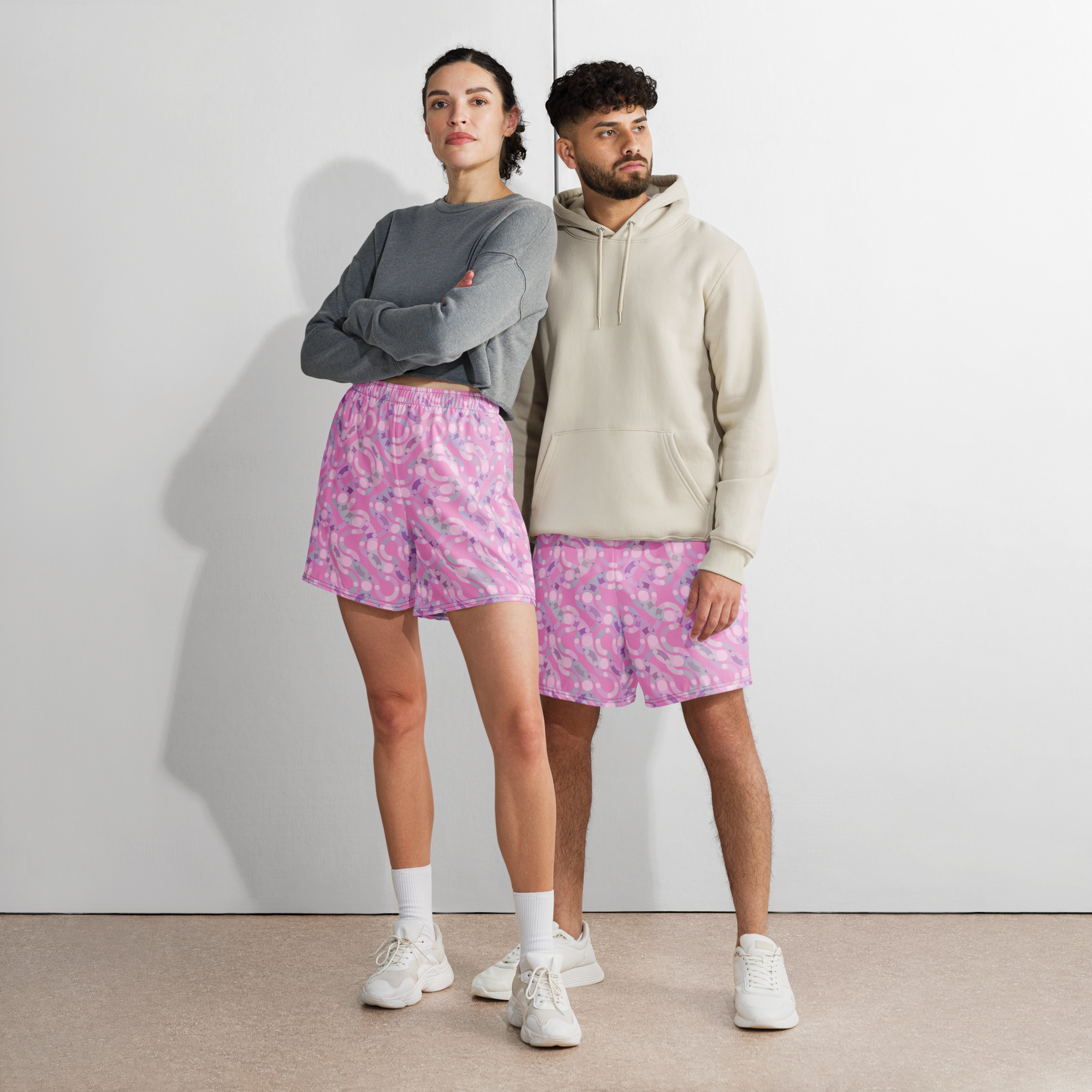 twilight great circle unisex long shorts