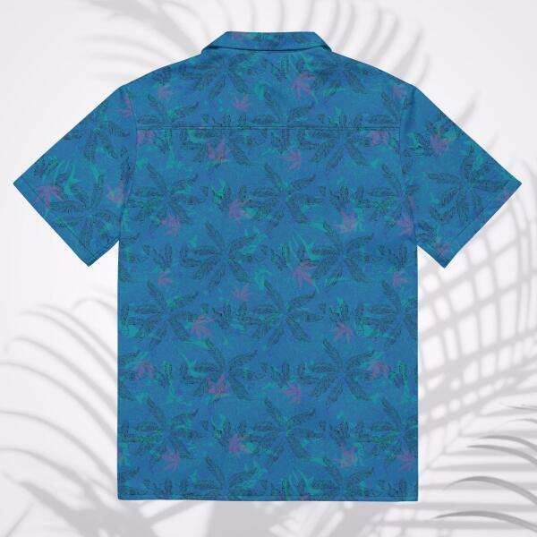 seaside sapphire unisex hawaiian shirt